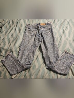 Vintage 80's / 90's Orange Tag Acid Wash Levis Women’s‎ Jeans.